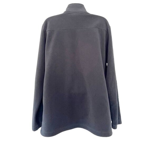 Columbia Women’s Sz XL Benton Springs Black Full-Zip Fleece Jacket - Picture 3 of 9